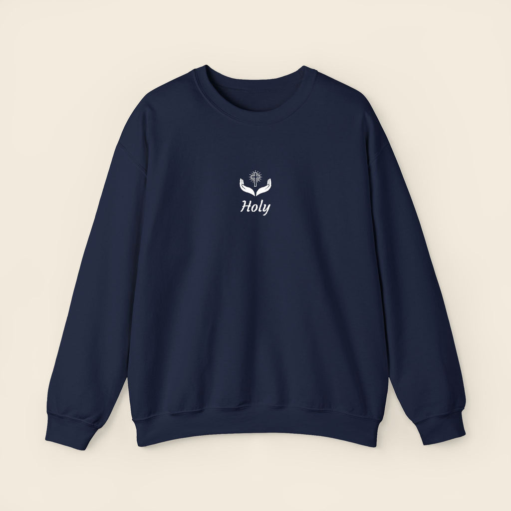 Holy Embroidered Crewneck