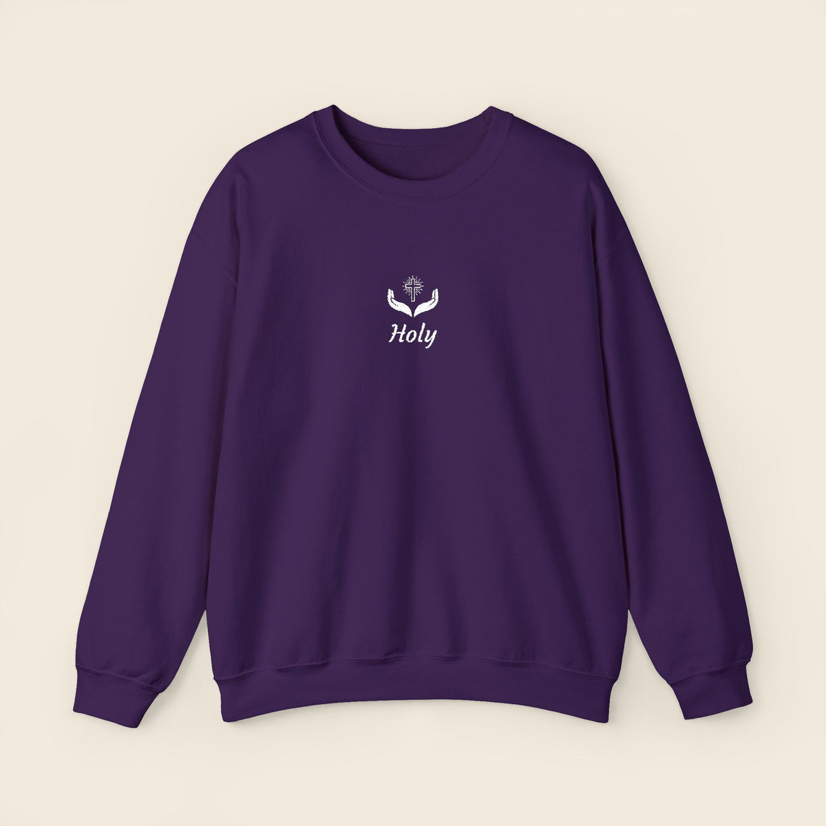 Holy Embroidered Crewneck