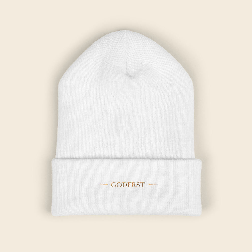 GODFRST Embroidered Beanie