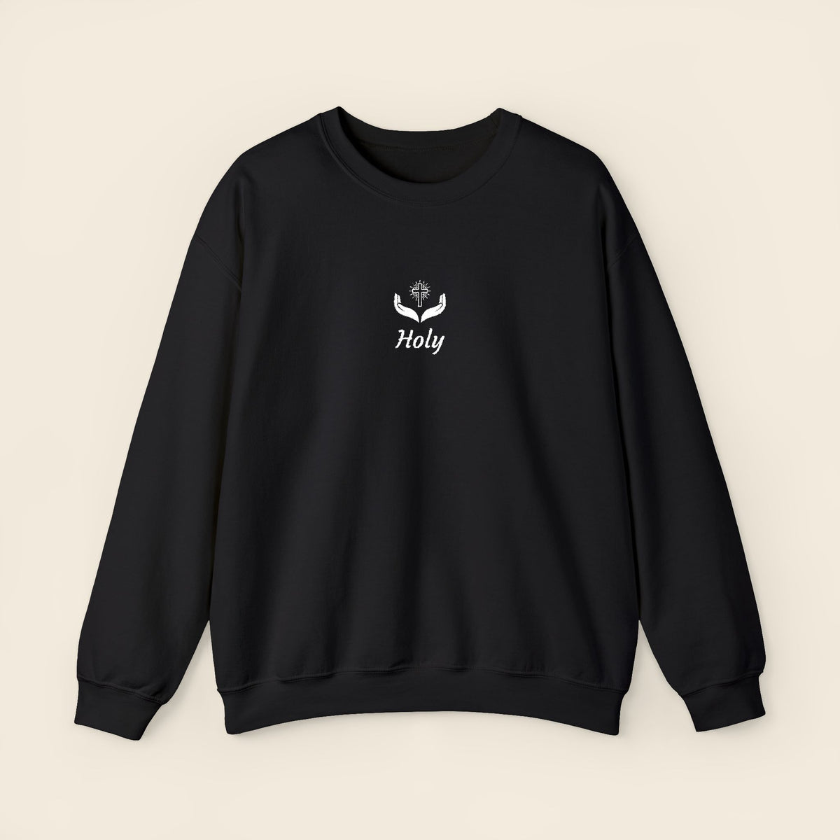 Holy Embroidered Crewneck