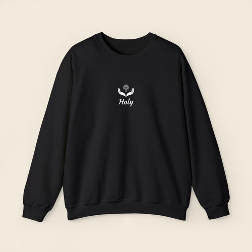 Holy Embroidered Crewneck