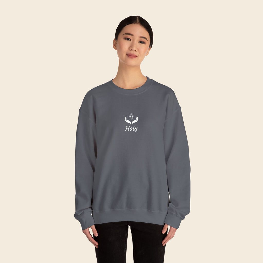 Holy Embroidered Crewneck