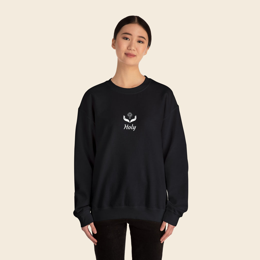 Holy Embroidered Crewneck