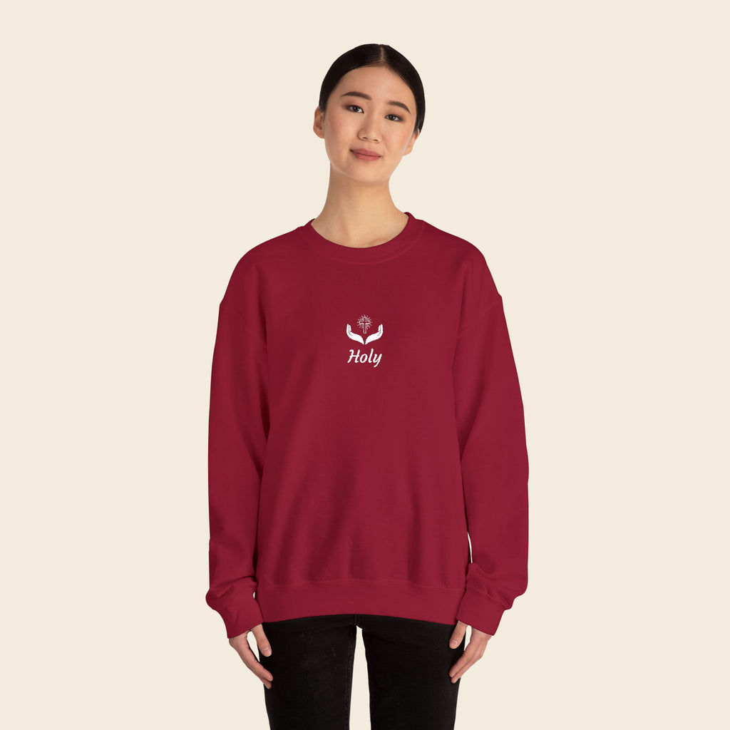 Holy Embroidered Crewneck
